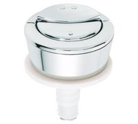 Wirquin 19008001 jollyflush doble para cisterna, color cromo - Botón, color multicolor