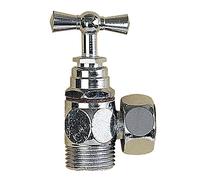 Wirquin 19521005 - Llave de paso en ángulo recto (cromo, R21)