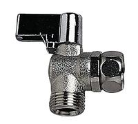 Wirquin 19529004 - Grifo en ángulo recto (1/4, rosca R29), color cromo