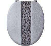 Wirquin 20720371 Asiento de inodoro Woody, piedra