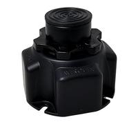 Wirquin 30719799 - Juego de 4 pies receptor Negro
