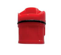 Wirquin 30724649 Nano 6.7-Membrana para Vaciado de Lavabo, Rojo