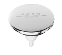 Wirquin SP9260 Quick Clac cromo bañera y lavabo Click residuos Push Down Replacement Top - Multicolor