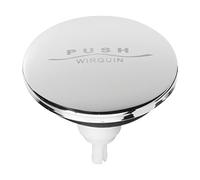 Wirquin SP9260S 30724024-Válvula para bañera (65 mm, Acero Inoxidable, Cromado)