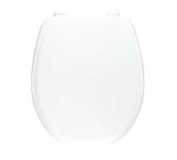 Wirquin woody - Tapa wc woody lux con tornillo acero inoxidable lacado blanco