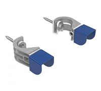 WISA 8050452972 Juego de fijación de Esquina, Plata