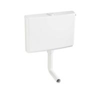 WISA Fregadero sobre-encimera Fregadero de carpa 570 blanco profundo con rotura de la bobina EXTREME BAJA DE BASE!