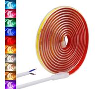 Wisada Tira LED COB de 240 LEDs/m, 220-240V impermeable flexible FCOB tira LED neón CRI85+ 20M blanco 6000K uniforme sin puntos oscuros para decoración de dormitorios, armarios y cocinas