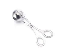 Wisafory Moldeador de albóndigas, cucharas antiadherentes, para hacer albóndigas, molde de albóndigas, molde para hacer albóndigas, molde de albóndigas para cake pop, helado, fruta, masa de galletas