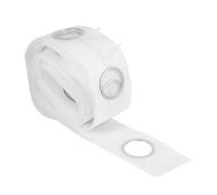 Wisboey de de Ojal de 5M 40 Anillos Accesorios Costura Cortinas de Plata Persianas