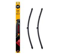 SWF Connect 2x Limpiaparabrisas K39 - Delanteras - 650 mm / 650 mm | Juego de 2 Escobillas Planas, Fabricadas en Alemania, 507876