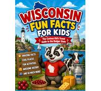 Wisconsin Fun Facts for Kids: The Curious Kid’s Travel Guide to the Badger State (The U.S. States & Territories Fun Facts for Kids Series)