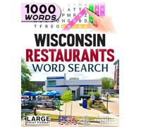 Wisconsin Restaurants Word Search: Large Print