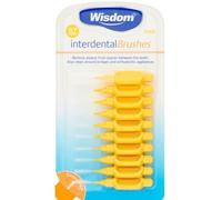Wisdom Cepillo interdental amarillo de 0,70 mm, paquete de 10 cepillos