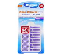Wisdom Clean Between Pro - Cepillos interdentales (tamaño grande)
