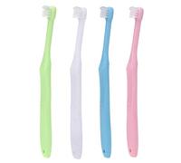 Wisdom Soft 4 Head Trim Small End Toothbrush Pieces Ortodóntico Cepillo de Dientes de Baño Yja407