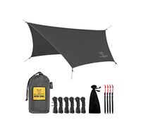 Wise Owl Outfitters Lona de Camping - Lona Impermeable para Hamaca y Refugio - Accesorios de Camping con estacas de Tienda de campaña y Bolsa de Transporte