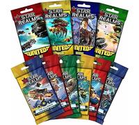 WISE WIZARD GAMES Star Realms Bundle: El juego completo de mazos Unidos y Comando