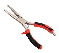 Wisebom Alicates de Pesca, Multifuncional Acero Inoxidable de Pesca de Alicates Larga Removedor de Anzuelos de Pesca, Cortador de Sedal Juego De Pinzas de Pesca para Removedor Gancho y Lazo Abierto