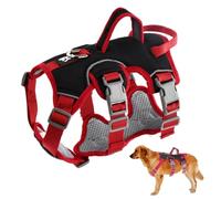 Wisebom Arnés para Perros a Prueba de Escapes, Soporte Múltiple, Transpirable, Durable, Chaleco Ajustable para Caminar, Entrenar y Correr (Negro, S)