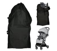 Wisebom Bolsa Carro Bebe, Bolsas de Transporte para Carritos de Bebe, Funda Carrito Bebe, Negro Bolsa de Viaje para Cochecito, Impermeable Funda Silla Paseo para Coche Infantil