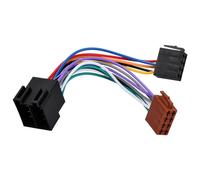 Wisebom Cable Adaptador de 16 Pines A ISO, ISO Adapter Cable Radio Estéreo Arnés de Cableado, Adaptador Radio Coche Adaptador de Radio para Altavoces de Coche, Vehiculos