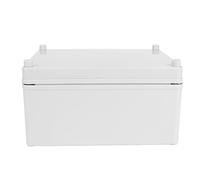 Wisecoco Caja Estanca, Caja de Superficie, Caja Estanca Exterior, IP65 ABS Resistente al Agua Caja de Proyectos Eléctricos, para Instalaciones EléCtricas Interiores y Exteriores, Gris(200X150X100mm)
