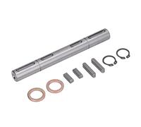 Wisecoco Eje Doble de Salida, Eje ed Salida Doble del Motor RV40, Eje de Doble Salida del Reductor de Tornillo Sin Fin, para Caja de Cambios Reductora de Gusano NMRV040 RV040 Ｎemａ34 Motor(18 x 64 mm)