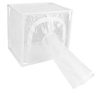 Wisecoco Jaula de Insectos para Hábitat de Mariposas, Plegable Pop-up Insecto Mariposa monarca Red Casa de Mariposas para niños, para Hábitat Insectos, Reproducción Plántulas, Blanca(40x30x40cm)
