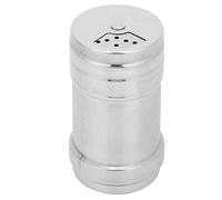 Wisecoco Salero y Pimentero, Dispensador de Especias de Acero Inoxidable, Molinillo Especias con Orificios Ajustables, Dispensador de Especias y Condimentos, para Sal, Pimienta, Azúcar y Pimentón(M)