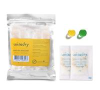 wisedry Pequeñas bolsitas de gel de sílice desecante, paquetes de 2 Gramos [120 paquetes] para almacenamiento de alimentos, bolsas absorbentes de humedad, bolsas para alimentos, medicamentos, joyas