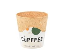 wisefood Vasos comestibles - 240 vasos comestibles Coffee To Go 220 ml - Vasos de café, postres, gofres - alternativa ideal a vasos de plástico, vasos de papel o vasos desechables