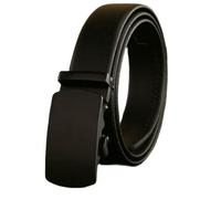 WISEHUBY Cinturón de piel sintética para hombre, hebilla automática. Combina perfectamente con jeans y pantalones casuales; adecuado para viajes diarios, actividades al aire libre y viajes. Color
