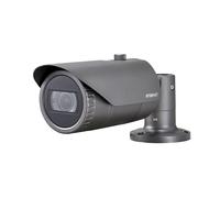 Hanwha Wisenet Cámara Bullet AHD 2MP (1080p) Full HD con Lente Vari-Focal 3.2-10mm, IR 30m, WDR, IP66, IK10 Antivandálica para Exterior