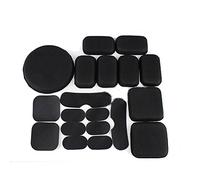 WISEONUS Casco Airsoft Táctico Almohadillas Protectoras Cojines Memoria Negro EVA Foam Casco Accesorios