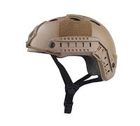 WISEONUS Casco táctico Airsoft Paintball rápido Casco de Caza Tiro Equipo de protección Multiusos Deporte Tipo PJ