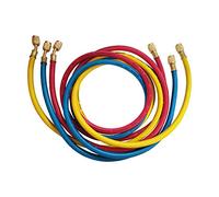 wisepick A/C carga mangueras tubo para R410 a R134 a R12 R22 aire acondicionado refrigerante 1/4 "rosca manguera 5ft.