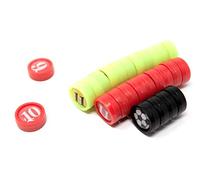 WISEPLAYERFC Fichas Imantadas Fútbol, 26 Imanes Magnéticos 1,4 cm con Bolsa