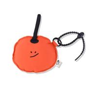 WisePoint Monedero de poliéster para mujer, mini cartera con cordón de silicona ajustable y broche, funda ligera para auriculares para viajes, compras, citas y viajes, Red, Informal