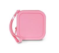 WisePoint Monedero Mujer, Monedero Pequeño de Silicona con Uso Multifuncional, Cartera Monederos Mujer de Color Macaron para Cambio, Recibos y Llaves (Rosa)