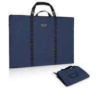 WISEPRO Funda Tipo Portafolio de Arte A1, Bolsa de Carpeta de Pintura Con Múltiples Asas, Impermeable para Obras, Bocetos, Póster, Fotografía (24 x 36
