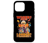 WISER? MAYBE. LOUDER? DEFINITELY. Carcasa para iPhone 16 Pro Max