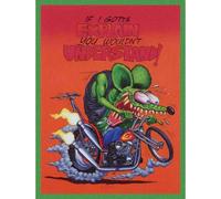 WiseSign si tengo que explicar que no entenderas la rata Fink en la motocicleta Ed Roth Big Daddy Daddy Roth Metal Sign 8x12 pulgadas de la pared de