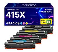 WISETA 415A 415X M479fdw Tóner con chip compatible para HP 415x 415A