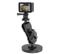 Wiseten Soporte Magnético para Cámara GoPro Insta360, Accesorios Soporte Magnético con Brazo Metálico Mágico de Rotación de 360° para GoPro Hero 13 12 11 10 Black Insta360 X4 X5 dji Osmo Pocket 3