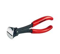 WISEUP Extractor de uñas, alicates de carpintero de acero al cromo vanadio con acabado negro de 6 pulgadas, alicates de corte final, para herramienta de extracción de grapas o herramientas de