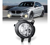 WISGOL único Faros antiniebla aptos para 2 (F22/F23)/1 (F20/F21) 3 Gran Turismo(F34) 4 (F32/F33) 4 Gran Coupé (F36) 2 Active/Gran Tourer (F45/F46) 3 (F30/F31) 3 (F30/F31) Lente Transparente izquierda