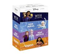 Wish - Asha et la Bonne Étoile + Vaiana, la légende du bout du monde + La Reine des neiges + La Reine des neiges 2 [Francia] [DVD]