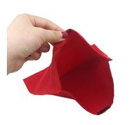 Wish Magic Bag Trick - Accesorio de tela roja para ilusiones de apariencia de seda y actos escénicos, 20 x 21,5 cm