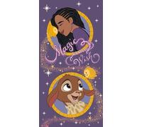 Wish - Toalla de playa de algodón de rizo, tamaño 70 x 140 cm